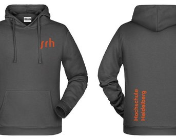 Entwurf antrathzit Hoodies mit SRH Logo in Orange