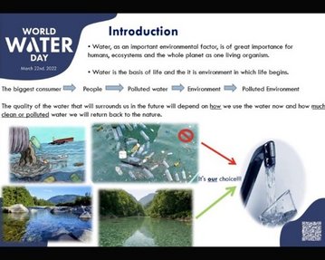 Screenshot aus der Konferenz zum Weltwassertag